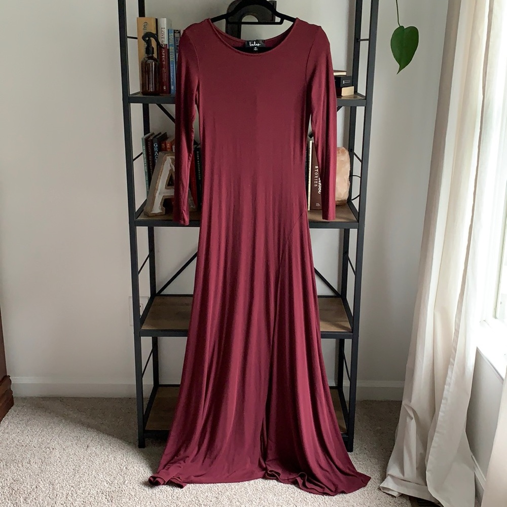 Lulus Long Sleeve Dress